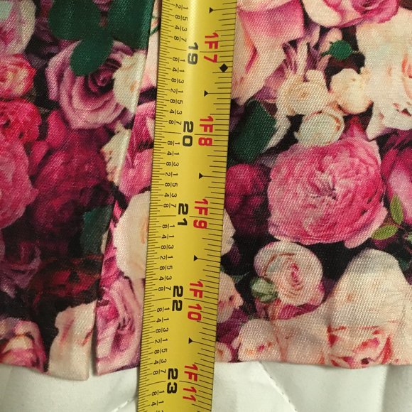 kate spade Rose Print Pencil Skirt size 2 nwot - Picture 13 of 16